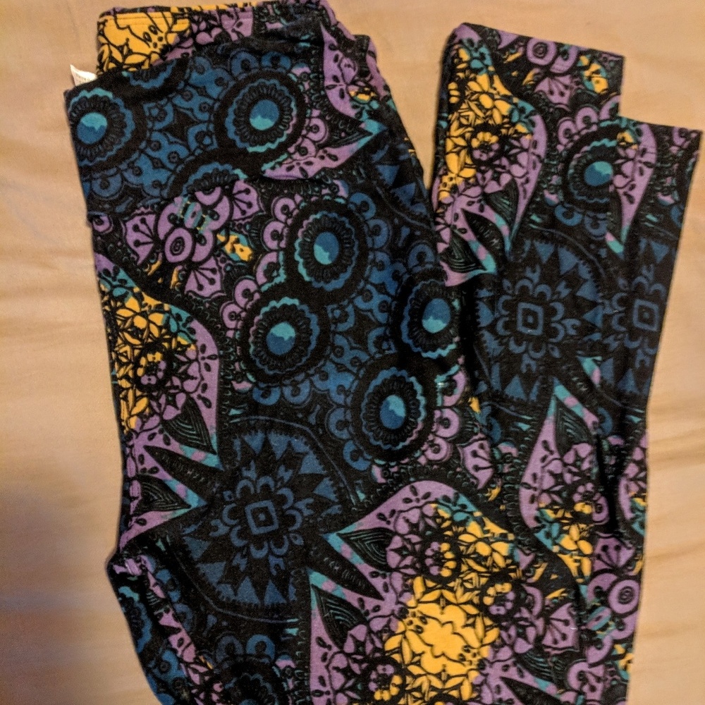 Lularow Dobby owls leggings